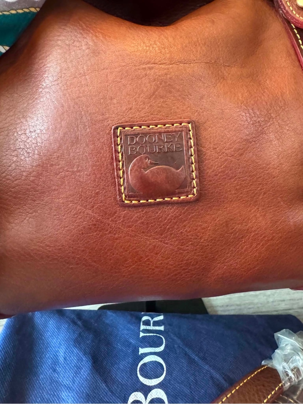 Dooney & Bourke Florentine Satchel OG Size- Chestnut - Picture 2 of 16